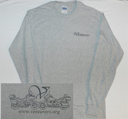 Grey Long Sleeve Tee