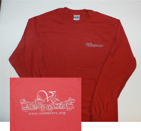 Red Long Sleeve Tee